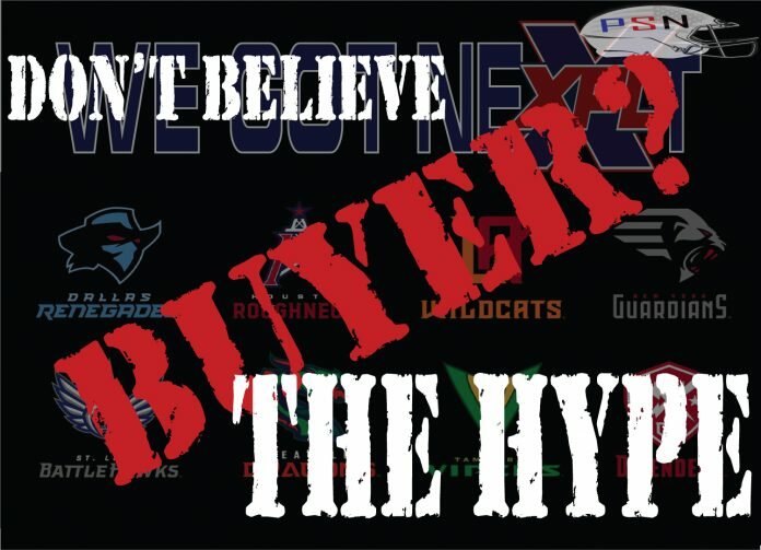 Is McMahon trying to buy back the XFL? Don't believe it.